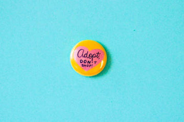 Adopt Don't Shop Pin