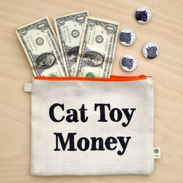 Cat Toy Money Pouch - Perfect for Cat Cafes / Pet Stores