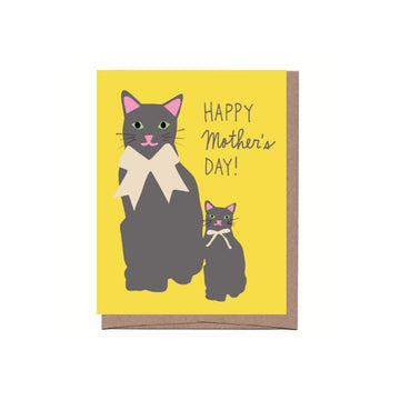 Cat & Kitten Mother's Day Card