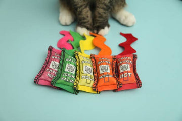 Extra Hot Taco Sauce Cat Toy