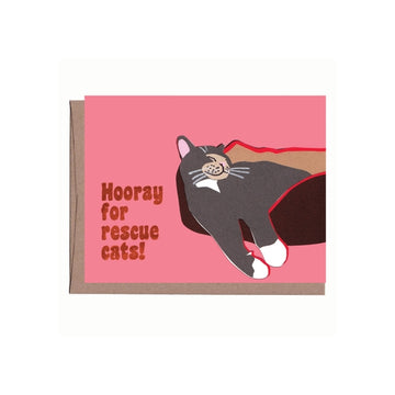 Rescue Cat Card