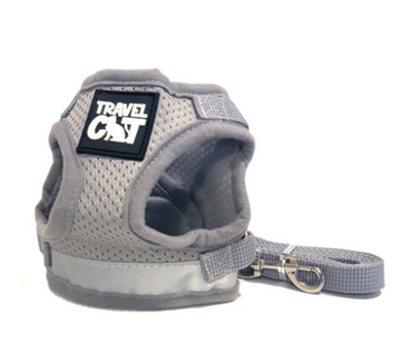 "The True Adventurer" Reflective Cat & Kitten Harness and Leash Set for Adventure Cats